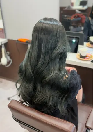 ロング カラー 韓国×髪質改善カラー 💎hinaのヘアスタイル