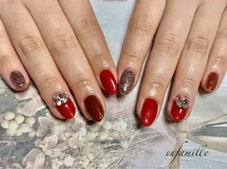 ネイル nail salon en familleのネイルデザイン