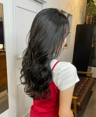 セミロング Stir maison[ステアメゾン]所属・透明感カラー MIYU⋆.ೃ࿔*:のヘアスタイル