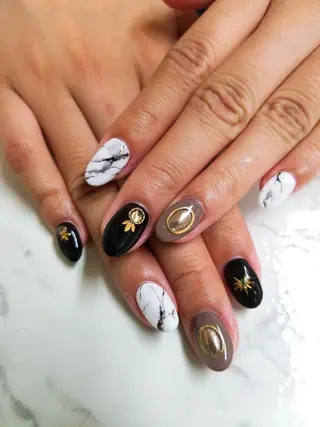 ネイル 河野ちえ (雑誌掲載サロン)のネイルデザイン