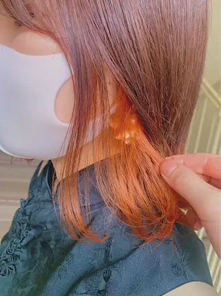 ショート ❄️💛エクステ ブリーチ❄️yukiのヘアスタイル