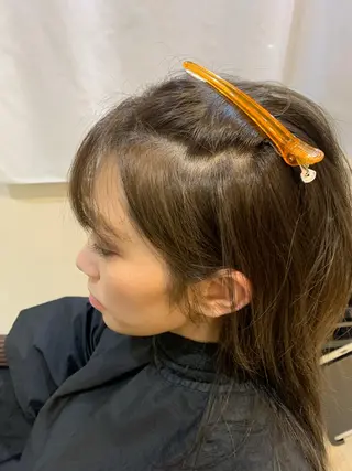 ミディアム 韓国🇰🇷髪質改善 Chisaki치사키のヘアスタイル