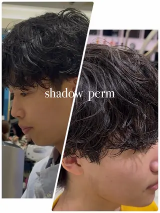 メンズ 🎸🎶波巻き パーマ🎶🎸Renのヘアスタイル