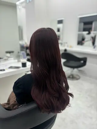 ロング カラー 🤍レイヤー/顔周り /hirari🤍のヘアスタイル