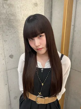 ロング FILMS横浜所属・Watanabe Maiのヘアスタイル