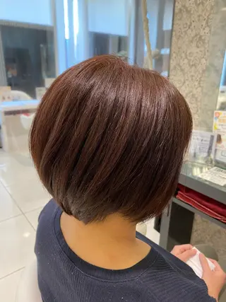 ショート カラー アース鈴鹿所属・星野 聖也のヘアスタイル