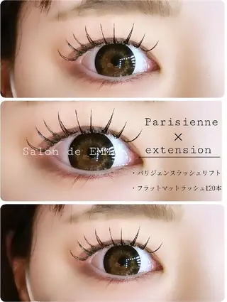 マツエク・マツパ EMMA plus．のマツエク・マツパデザイン