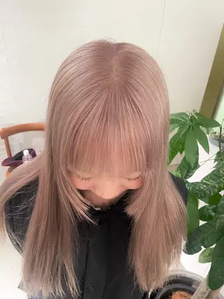 ロング カラー sisu所属・佐藤 亜耶のヘアスタイル