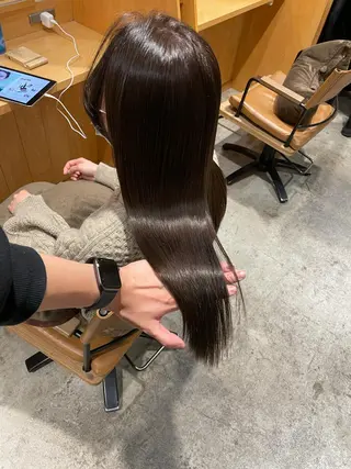 ロング カラー 《髪質改善✖️オリー ブ🧸》小嶋拓也のヘアスタイル