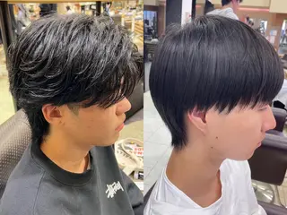 メンズ レイヤー/スパイキー ショート/坂本翔のヘアスタイル