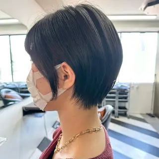 ショート 守屋 寿哉のヘアスタイル