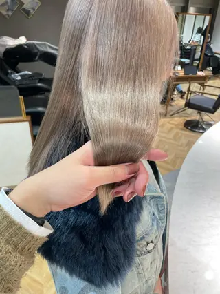 セミロング VEGA天神 ブリーチのヘアスタイル