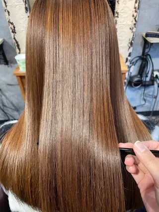 ロング 女性専用髪質改善と縮毛矯正専門店COKORO 【元町/三宮】所属・なかい まなのヘアスタイル