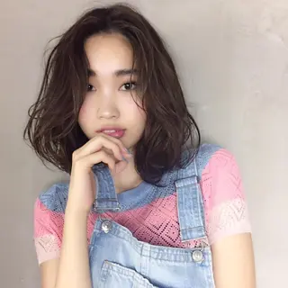 ミディアム ＦＵＮＩＣ ファニックのヘアスタイル