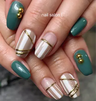 ネイル 吉川市 ネイルサロンLのネイルデザイン