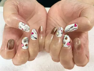 ネイル 手塚 里奈のネイルデザイン