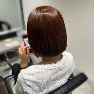 ミディアム 岩本みるか/ 暖色カラー/ベージュのヘアスタイル