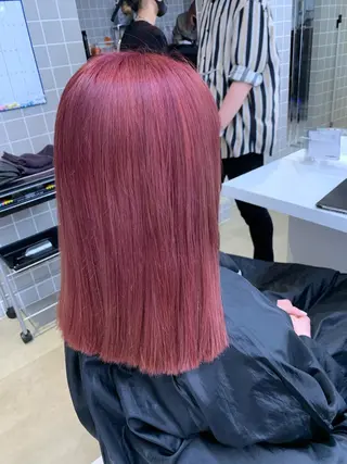 ロング カラー パーマ ヘアアレンジ メンズ neon hair所属・🩵 JURI🩵のヘアスタイル