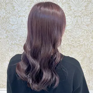 セミロング カラー 髪質改善カラー💎 オオネヨシナリのヘアスタイル