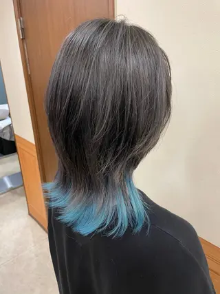 ミディアム カラー Noa Links所属・平田 怜のヘアスタイル