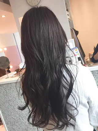 セミロング 所渉/韓国レイヤー /ウルフカットのヘアスタイル