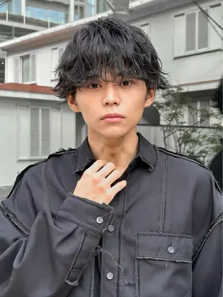 ショート ACES所属・メンズ/渋谷/ かわかみひかるのヘアスタイル