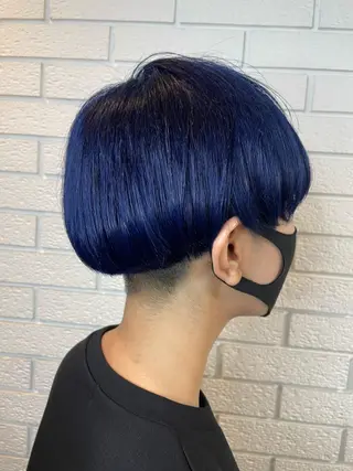 ショート カラー ニュアンスデザイン✄ YOU♡のヘアスタイル