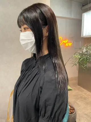 ロング カラー ナチュラル透明感🌱 小山美樹子のヘアスタイル