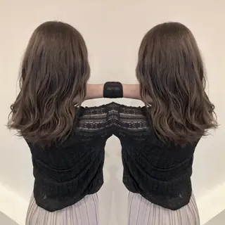 セミロング カラー Hair make VERDA所属・宮下 耕平のヘアスタイル