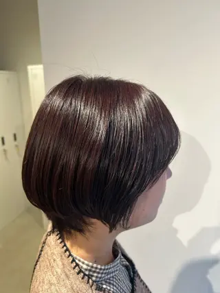 カラー 津山 優真のヘアスタイル