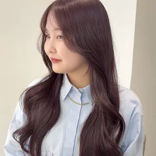 ロング 似合わせ前髪／ 小顔カット🎀そうのヘアスタイル