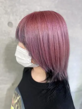 ミディアム カラー plume【プリュム】恵比寿所属・💗plume(ぷり ゅむ)💗なずなのマツエク・マツパデザイン