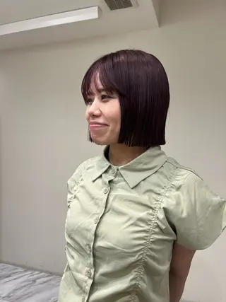 ショート レイヤーカット /ゆうのヘアスタイル