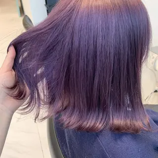 ミディアム カラー minami🪷 暖色カラーのヘアスタイル