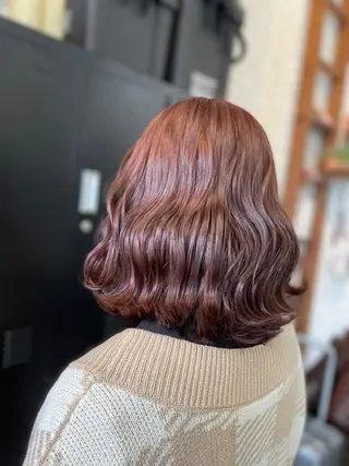 ミディアム ヘアアレンジ HAIR MAKE Avalon 橋本店所属・💎白髪染めも対応 🙆👌山本明菜のヘアスタイル