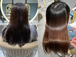 セミロング 谷川が作る熊本1🥇 レイヤーカットのヘアスタイル