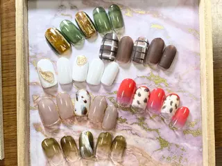 ネイル リラネイル所属・福田 美代子のネイルデザイン