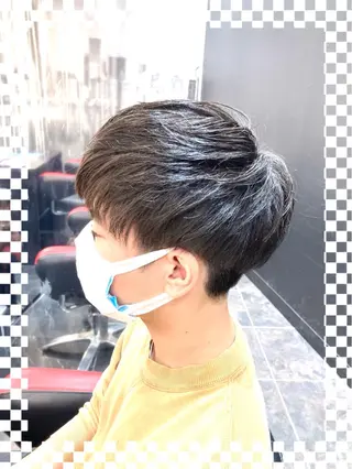 ショート メンズ Annon プライベートサロンのヘアスタイル