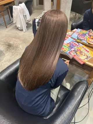 ロング カラー suri-ru hair【スリールヘアー】所属・FURUSAWA AOIのヘアスタイル