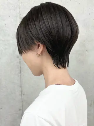 ショート 小顔ボブ/お悩み解決 /ボブパーマ/とういのヘアスタイル