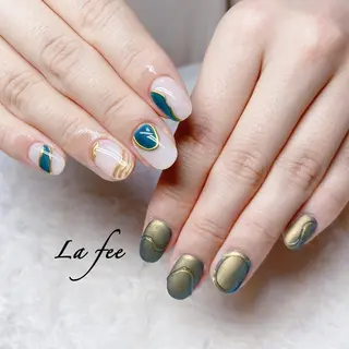 カラー ネイル La feeのネイルデザイン