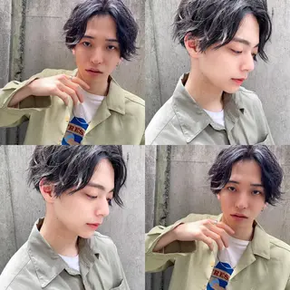 ショート メンズ 💎yuto💎 ハイトーン/韓国ヘアのヘアスタイル