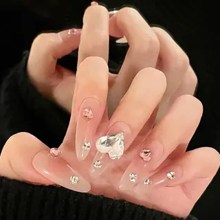 ネイル By moonネイル 🌷ワンホン/韓国風のネイルデザイン