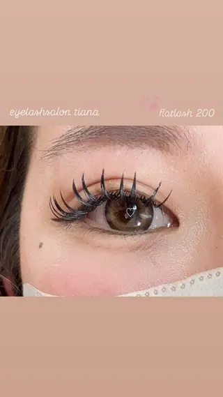 マツエク・マツパ ♡tiana juna˖ ࣪⊹のマツエク・マツパデザイン