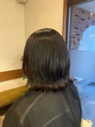 ミディアム 阿部 叶夢のヘアスタイル