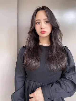 ロング 中川/縮毛矯正/ 高羽　克明のヘアスタイル