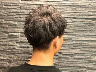 ミディアム メンズ HIRO GINZA 池袋東口店所属・林田 龍明のヘアスタイル