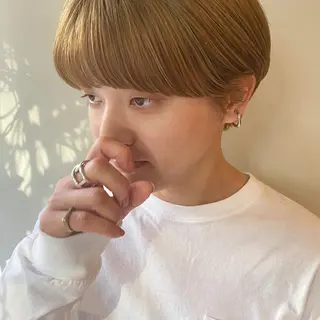 ショート カラー ヘアアレンジ GIVET (ジヴェ)所属・撮影モデル募集 🦋soemikaのヘアスタイル