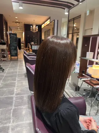 ミディアム 髪質改善 田中大貴のヘアスタイル