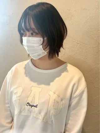 ショート 青とそら いしざかのヘアスタイル